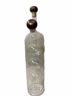 Milagro Tequila Romance Vintage Bottle for Mancave or Kitchen Display