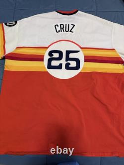 Mitchell & Ness Houston Astros Jose Cruz jersey sz 5XL Tequila
