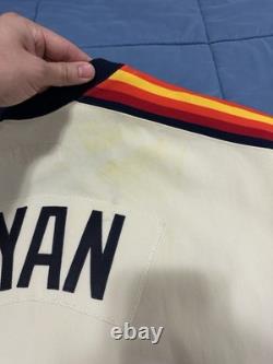 Mitchell & Ness Houston Astros Nolan Ryan jersey sz 52 2XL Tequila