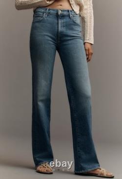 Mother The Kick It High-Rise Straight Leg Jeans in Tequila Sunrise Size 32 $248