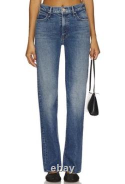Mother The Kick It High-Rise Straight Leg Jeans in Tequila Sunrise Size 32 $248