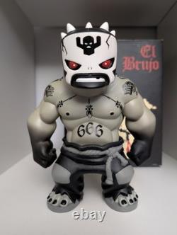 Muttpop Tequila El Brujo Narco Satanico Lucha Vinyl Figure READ DESCRIPTION