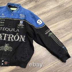 NASCAR #9 Patron Tequila Racing Jacket Size 3XL Scott Sharp Jeff Hamilton