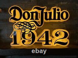 NEW 1942 Don Julio Tequila Iconic LED Beer Sign Bar Light Rare Classic