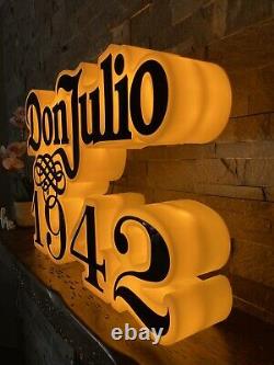 NEW 1942 Don Julio Tequila Iconic LED Beer Sign Bar Light Rare Classic