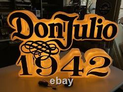 NEW 1942 Don Julio Tequila Iconic LED Beer Sign Bar Light Rare Classic