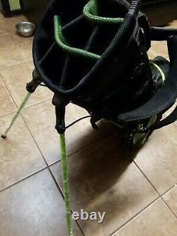 NEW Callaway Golf Tequila Patron Black & Green Stand Golf Bag Very Rare Must See