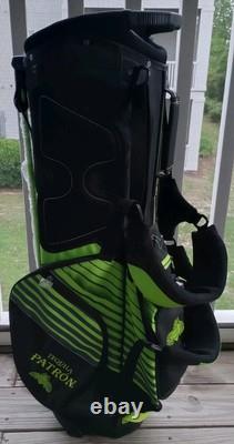 NEW Callaway Patrón Tequila Golf Carry Bag 7 Way Slotted Dividers Black Green