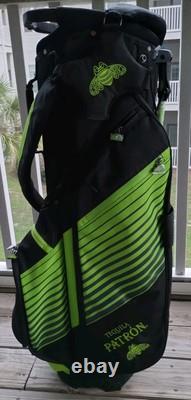 NEW Callaway Patrón Tequila Golf Carry Bag 7 Way Slotted Dividers Black Green
