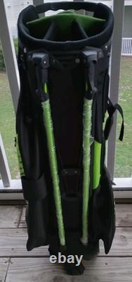 NEW Callaway Patrón Tequila Golf Carry Bag 7 Way Slotted Dividers Black Green