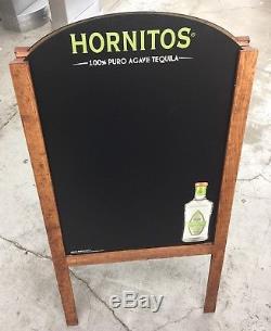 NEW Hornitos Tequila A Frame Double Sided Chalkboard Menu Specials, 46x24