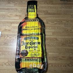 NEW Huge RARE Jose Cuervo Tequila Especial Inflatable Advertising 5.6'x2' Bottle