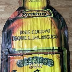 NEW Huge RARE Jose Cuervo Tequila Especial Inflatable Advertising 5.6'x2' Bottle