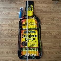 NEW Huge RARE Jose Cuervo Tequila Especial Inflatable Advertising 5.6'x2' Bottle