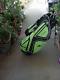 New Ogio Vaporlite 8 Way Stand Golf Bag Tequila Patrou Logo Bright Green