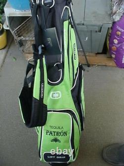 NEW OGIO VAPORLITE 8 WAY Stand Golf Bag TEQUILA PATROU LOGO BRIGHT GREEN