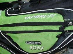 NEW OGIO VAPORLITE 8 WAY Stand Golf Bag TEQUILA PATROU LOGO BRIGHT GREEN