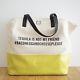 Nwt Kate Spade Call To Action Terry Canvas Tote Tequila Is Not My Friend #bacon