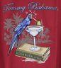 Nwt Tommy Bahama Tequila Mocking Parrot-syrah Silk Blend Panel Back Shirt $168