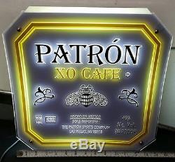 Neon Advertising PATRON TEQUILA XO Cafe Lighted Bar Display Sign Liquor