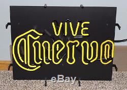 Neon Sign VIVE CUERVO Bar Light New Old Stock Vintage Jose Tequila Liquor