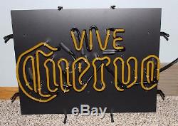 Neon Sign VIVE CUERVO Bar Light New Old Stock Vintage Jose Tequila Liquor