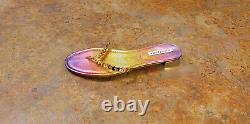 New! Aquazzura'Tequila' Crystal Flip Flop Sandal Size 9.5 US 39.5 Eur MSRP $595