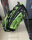 New Callaway Golf Tequila Patron Green/black Carry Stand Bag With Rain Cover