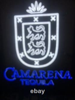 New Camarena Tequila Led Light Measures 24x 20 Comes With Knob Dimmer Control