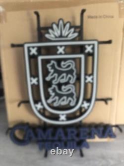 New Camarena Tequila Led Light Measures 24x 20 Comes With Knob Dimmer Control