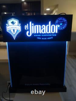 New? El Jimador Tequila 206 Seattle Sounders Led Neon Sign Bar Light Display