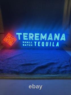 New In Box Teremana Tequila Small Batch Light Up Led Sign 30 X 9