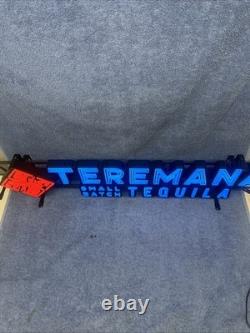 New In Box Teremana Tequila Small Batch Light Up Led Sign 30 X 9