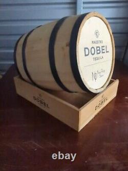 New Maestro Dobel Tequila 18 x 14 Small Decoration Barrel Keg