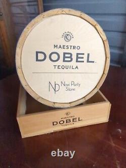 New Maestro Dobel Tequila 18 x 14 Small Decoration Barrel Keg