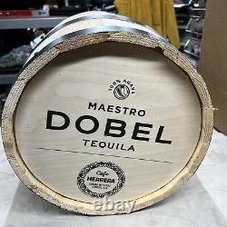 New Maestro Dobel Tequila 18 x 15 Small Decoration Barrel Keg