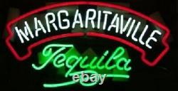 New Margaritaville Tequila Beer Bar Neon Light Sign 24x20