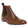 New Mens Jeffery West Tan Jb 52 Chelsea Leather Boots Pull On