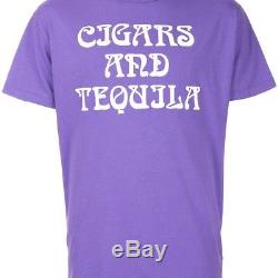 New Off-white Mens X Art Dad Llc'cigars And Tequila' T-shirt