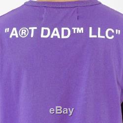New Off-white Mens X Art Dad Llc'cigars And Tequila' T-shirt