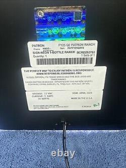 New Patron Tequila Light Up Led Sign Ranch Water 17 X 11