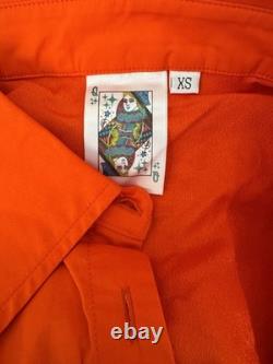 New! QUEEN OF SPARKLES Orange Tequila Drink Icon Collared Dress