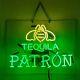 New Tequila Patron Wall Decor Artwork Acrylic Real Glass Neon Light Sign 20x16