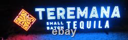 New Teremana Small Batch Tequila Led Sign-lighted-bar-man Cave-mexican-agave