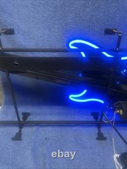 Nib Dos Lunas Tequila Light Up Led & Neon Guitar Sign 38 X 16 Color Changing