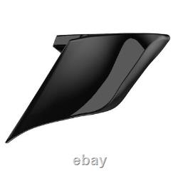No Cutout Stretched Saddlebag Side Covers For 2014+ Harley Street Road Glide