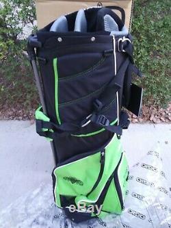 OGIO Patron Tequila VaporLite Golf Carry Standing Bag Green / Black New