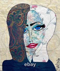 ORIGINAL Pop Art TEQUILA SENORITA PAINTING 12x 21 SWARTZMILLER DNA SIGNED wall