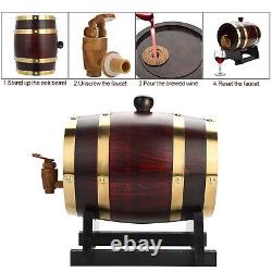 Oak Barrel Vintage Beer Barrel Tequila For Wine Brandy Whiskey