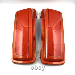 Oem Harley 90626/90627-12DKP Tequila Sunrise Saddlebag Lid Covers 93-13 Touring